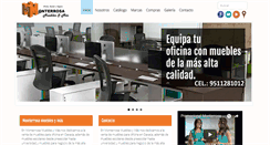 Desktop Screenshot of monterrosamueblesymas.com